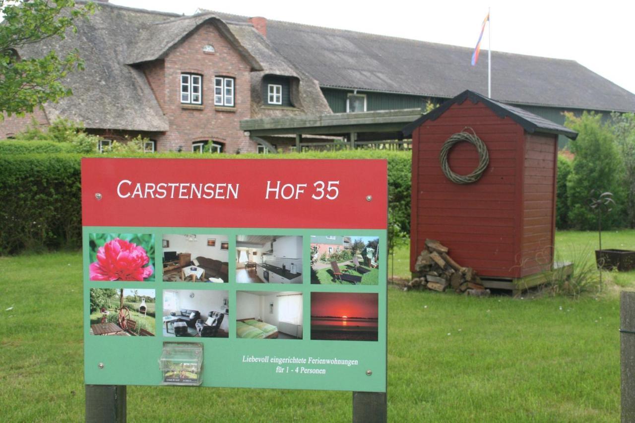 Ferienhof-Carstensen-Wohnung-Leuchtturm Süderende Zewnętrze zdjęcie